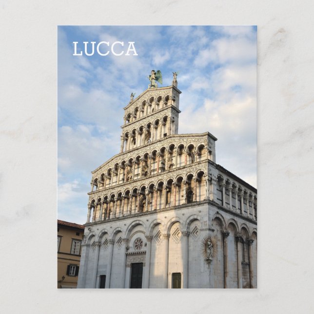 Lucca, Italien Postkarte (Vorderseite)