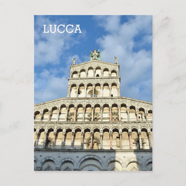 Lucca, Italien Postkarte (Vorderseite)