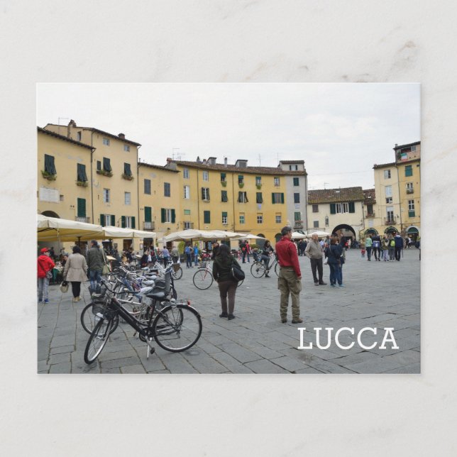 Lucca, Italien Postkarte (Vorderseite)