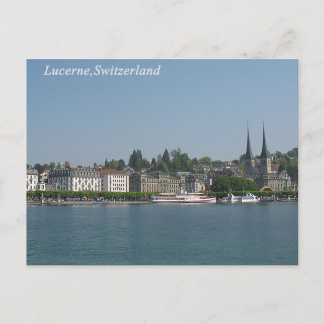 Lucerne, Suisse Carte postale (Devant)