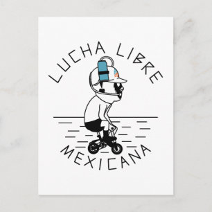 LUCHA LIBRE#26a Postkarte