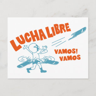 LUCHA LIBRE#28 POSTKARTE