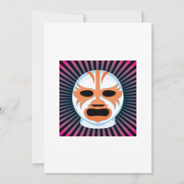 Lucha Libre 2 Einladung (Vorderseite)