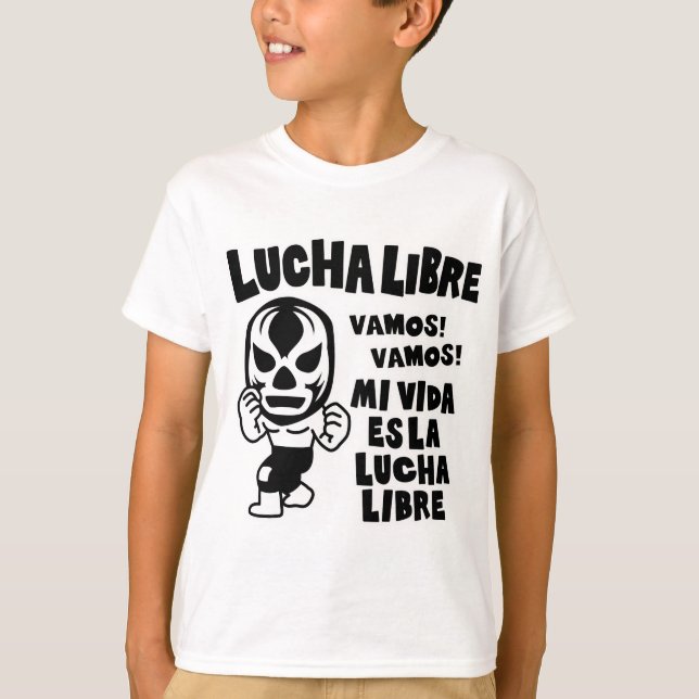 LUCHA LIBRE#51mono T-Shirt (Vorderseite)