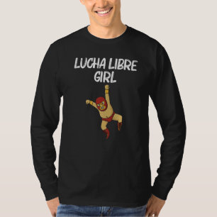 Lucha Libre Designs Mädchen Kinder Mexikanisches W T-Shirt
