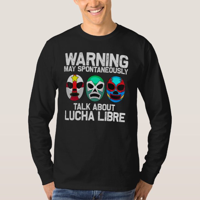 Lucha Libre für Männer Frauen mexikanische Wrestli T-Shirt (Vorderseite)