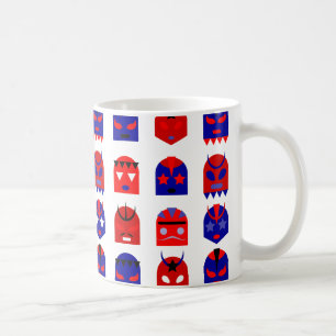 Lucha-Libre-Masken Kaffeetasse