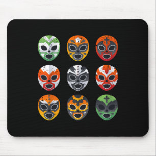 Lucha Libre Masken-Shirt Jungen Männer Mexikanisch Mousepad