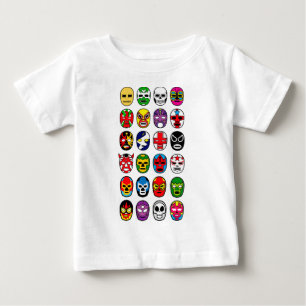 Lucha Libre Maskenringkämpfer Mexikaner-Wrestling Baby T-shirt