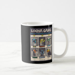 Lucha Libre Mexico Welppy Wrestling Mask Luchador Kaffeetasse