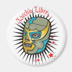 Lucha Libre mexikanische Wrestling-Maske Magnet
