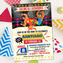 Lucha Libre Mexikanischer Wrestling Einladung zum 