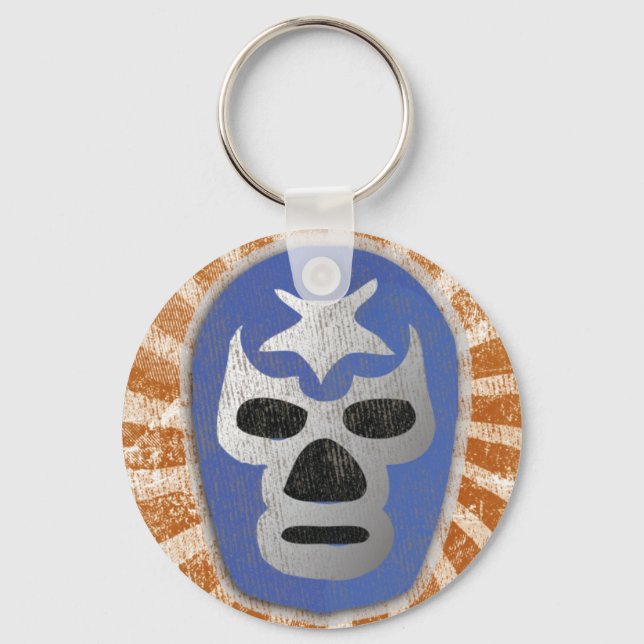Lucha Libre Mexikanischer Wrestling Schlüsselanhänger (Vorderseite)