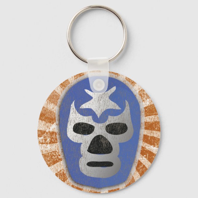 Lucha Libre Mexikanischer Wrestling Schlüsselanhänger (Vorderseite)