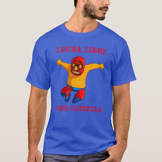 Lucha Libre Mini-Estrella der T - Shirt Männer (Vorderseite)