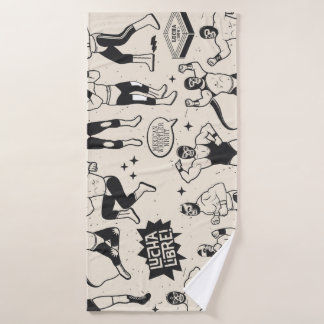Lucha Libre : motif de lutteurs mexicains