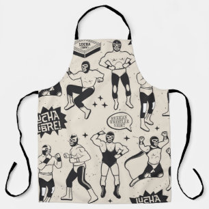 Lucha Libre: Muster mexikanischer Wrestler Schürze