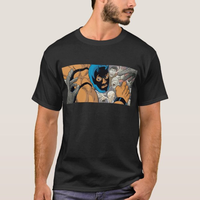 Lucha Mystery Rey Diablo T - Shirt (Vorderseite)