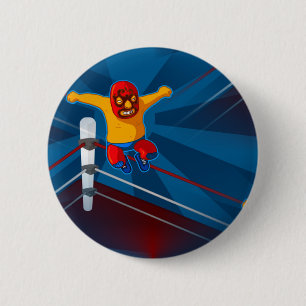 Luchador Button