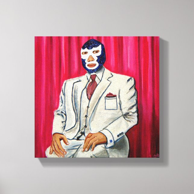 Luchador Leinwanddruck (Vorderseite)