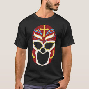 Luchador Lucha Libre Maske Mexikanischer Wrestling T-Shirt