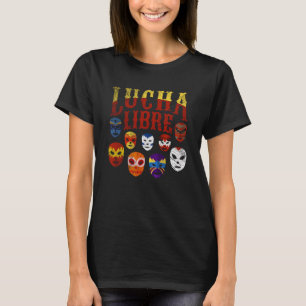 Luchador Masks Lucha Libre 2 T-Shirt