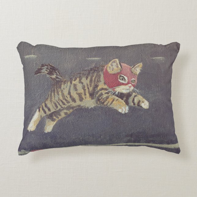 Luchador Miezekatze Zierkissen (Vorderseite)