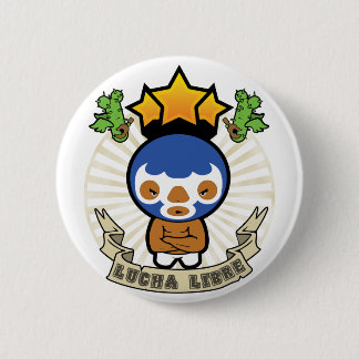 Luchadore Button