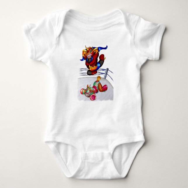 Luchadores Baby Strampler (Vorderseite)