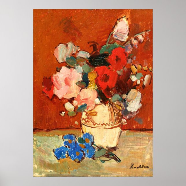 Luchian - Sommerblumen Poster (Vorne)