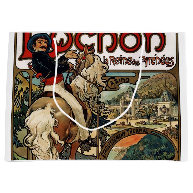 Luchon, Mucha Große Geschenktüte (Vorderseite)