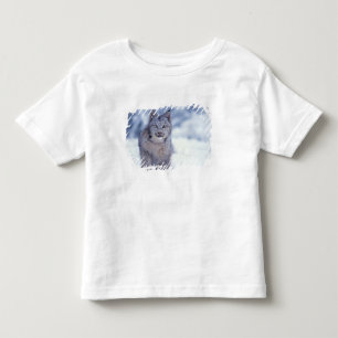 Luchs im Schnee im Vorland Kleinkind T-shirt