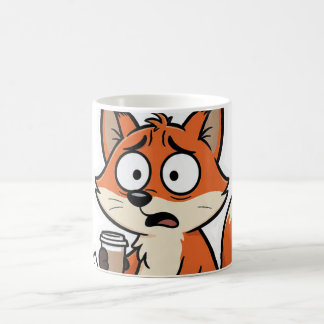 Luchs Memes Cartoon Lustig Kaffeetasse