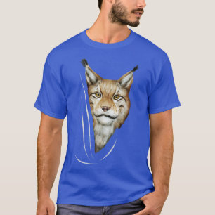 Luchs Tier, das von innen kommt T-Shirt