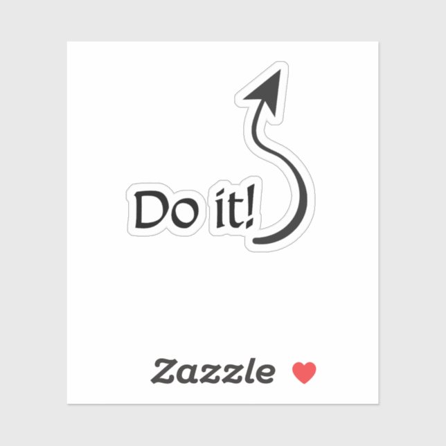 Luci - Mach es! - Ernüchterung Aufkleber (Blatt)