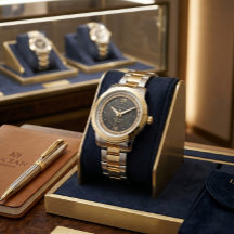 LUCIAN GENÈVE Executive Fluted Uhr