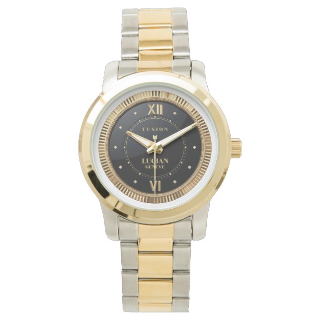 LUCIAN GENÈVE Montre Executive Fluted (devant)