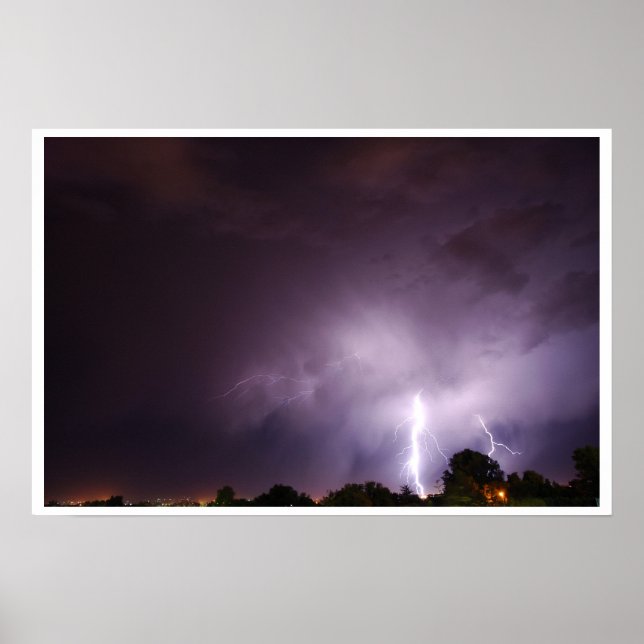 Lucid Lightning Poster (Vorne)