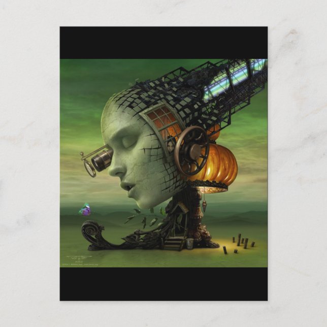 Lucid von J. Matthew Root Postkarte (Vorderseite)