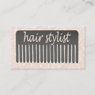 Lucida Handschrifts-Typografie-Haar-Stylist u. Visitenkarte