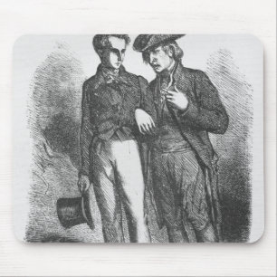 Lucien de Rubempre und Carlos Herrera Mousepad