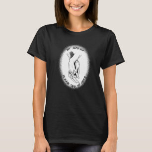 Lucifer Bitte nimm meine Hand 666 Occult Baphomet  T-Shirt