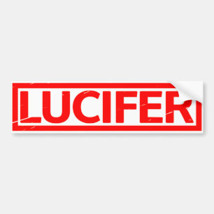 Lucifer-Briefmarke Autoaufkleber