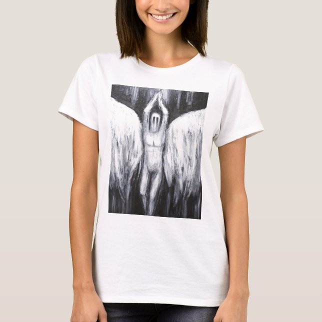 Lucifer der Morgen-Stern, der zum Abgrund absteigt T-Shirt (Vorderseite)