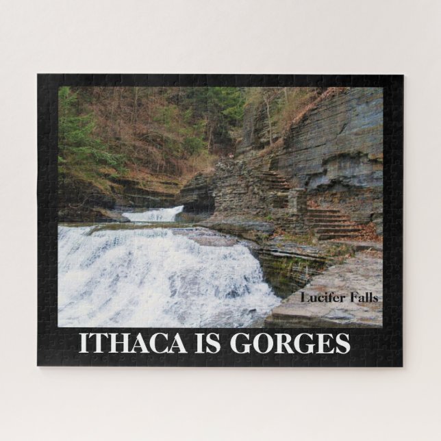 LUCIFER FALLS ITHACA NEW YORK (Horizontal)