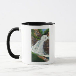 Lucifer fällt Ansicht in Robert H. Treman State Tasse