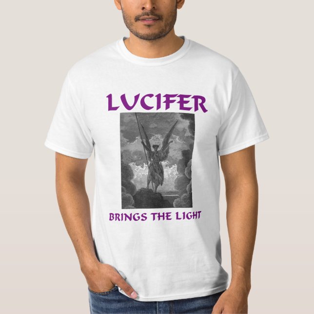 LUCIFER HOLT DAS LICHT T-Shirt (Vorderseite)