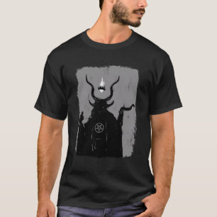 Lucifer Light Bearer Satanic Occult Baphomet Ziege T-Shirt