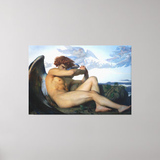 Lucifer Lightbringer Leinwanddruck