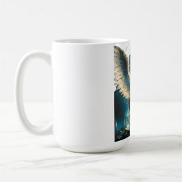 Lucifer stellt sein Licht und seine Eigenschaft da Kaffeetasse